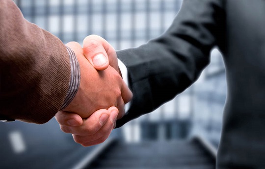Handshake Business Concept
